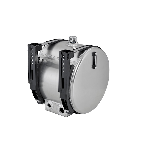 American Mobile Power 35 Gallon Aluminum Saddlemount Tank With Rear Ports A4535-DS90ST - main